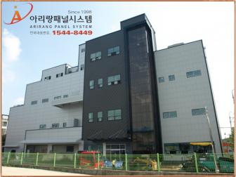 벽체,스톤콘크리트판넬(그라스울판넬)/메탈판넬(우레탄판넬),칼라강판(화성시 향남읍 구문천리 현장)