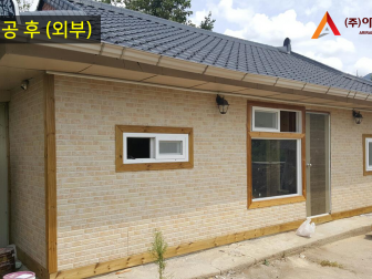 데코레이션판넬 납품사례 (경기도 양평군 옥천면 현장) 